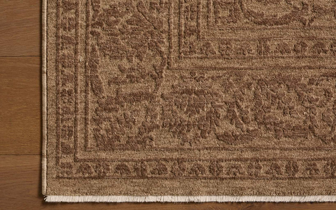 Loloi Messina Collection Tobacco & Brown 7.9 X 10 Area Rug