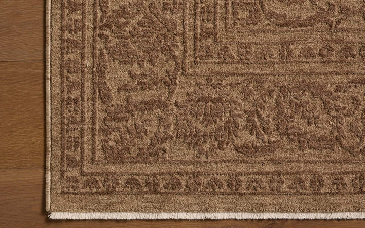 Loloi Messina Collection Tobacco & Brown 7.9 X 10 Area Rug
