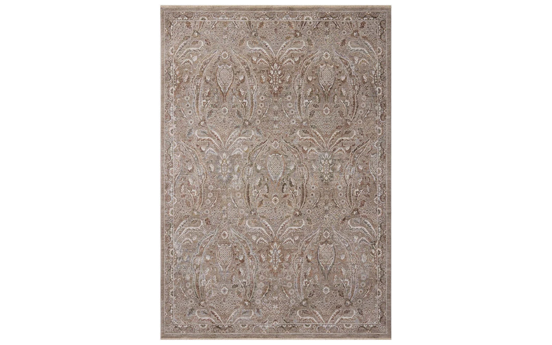 Loloi Aylin Collection Mushroom & Earth 7.9 X 10 Area Rug