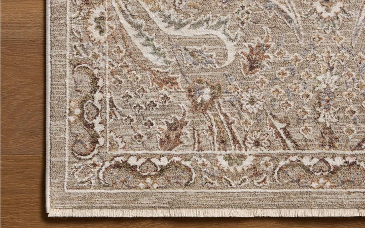 Loloi Aylin Collection Mushroom & Earth 7.9 X 10 Area Rug