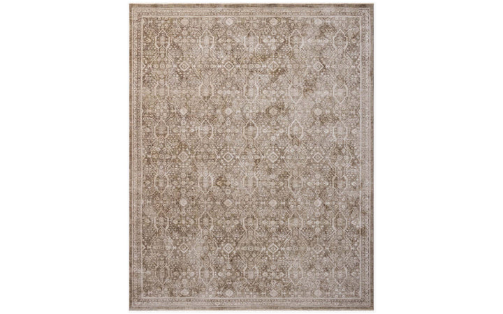 Loloi Ethal Collection Olive & Natural 7.9 x 10 Area Rug