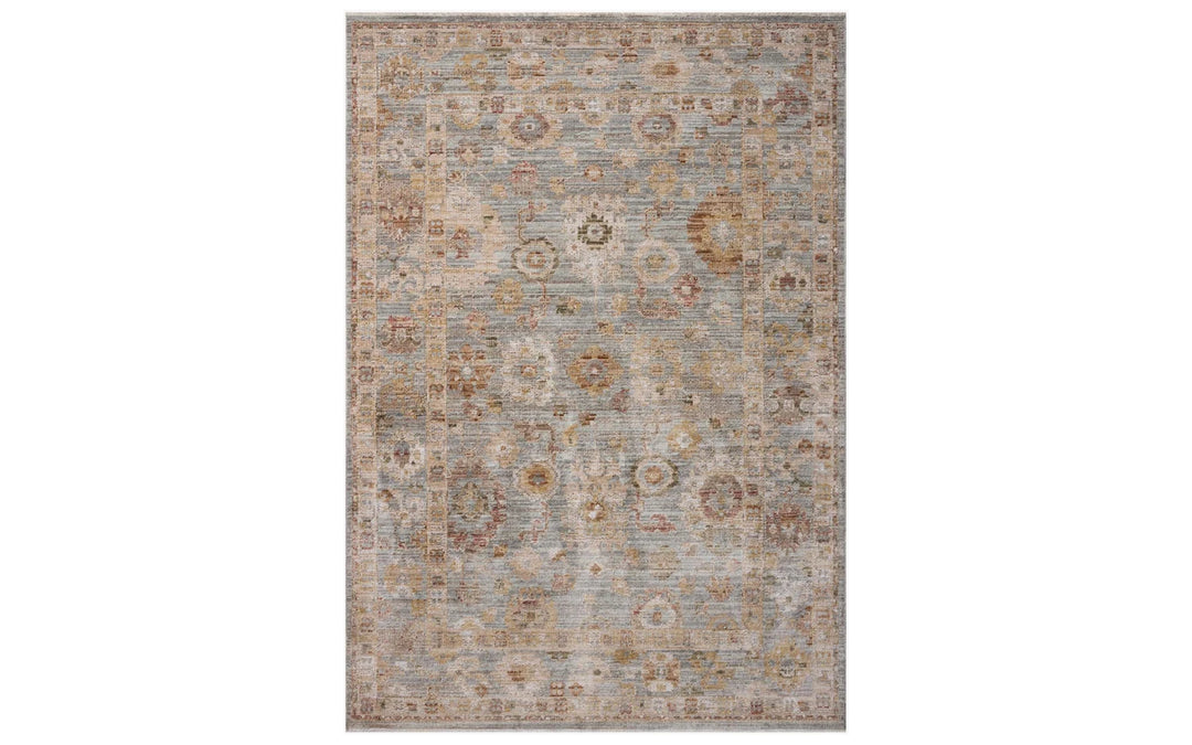 Loloi Nella Collection Sky & Multi Area Rug 7.10 X 10