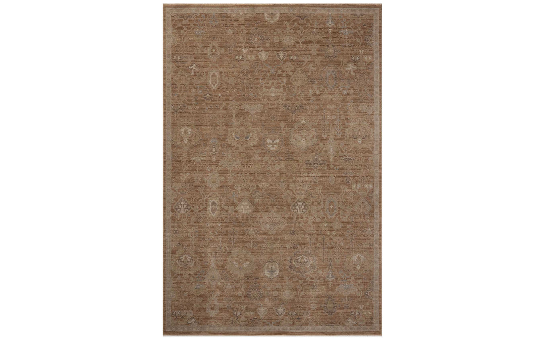 Loloi Zenith Collection Clay & Mushroom 7.9 X 9.9 Area Rug