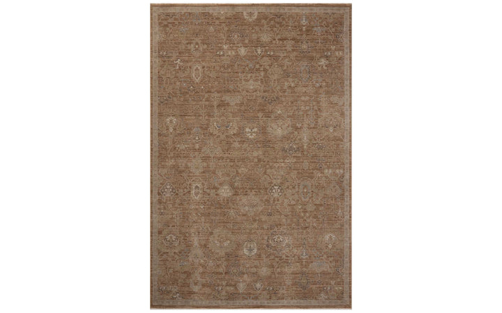 Loloi Zenith Collection Clay & Mushroom 7.9 X 9.9 Area Rug