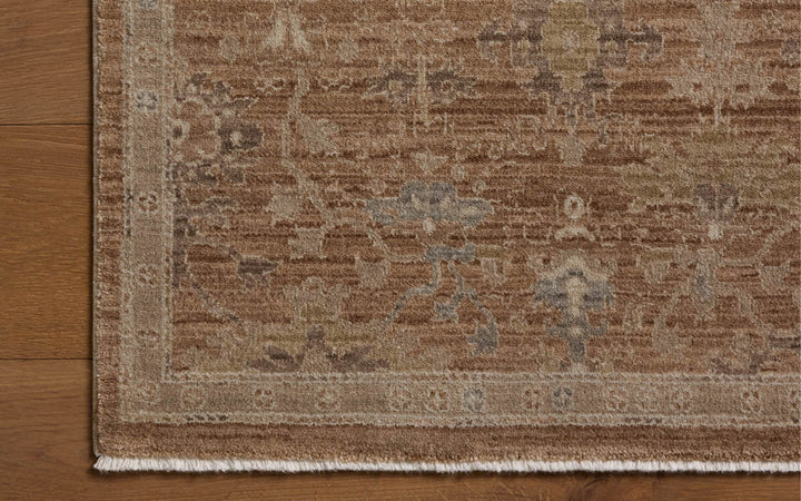 Loloi Zenith Collection Clay & Mushroom 7.9 X 9.9 Area Rug