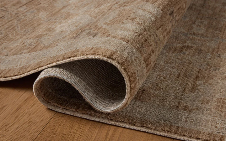 Loloi Zenith Collection Clay & Mushroom 7.9 X 9.9 Area Rug