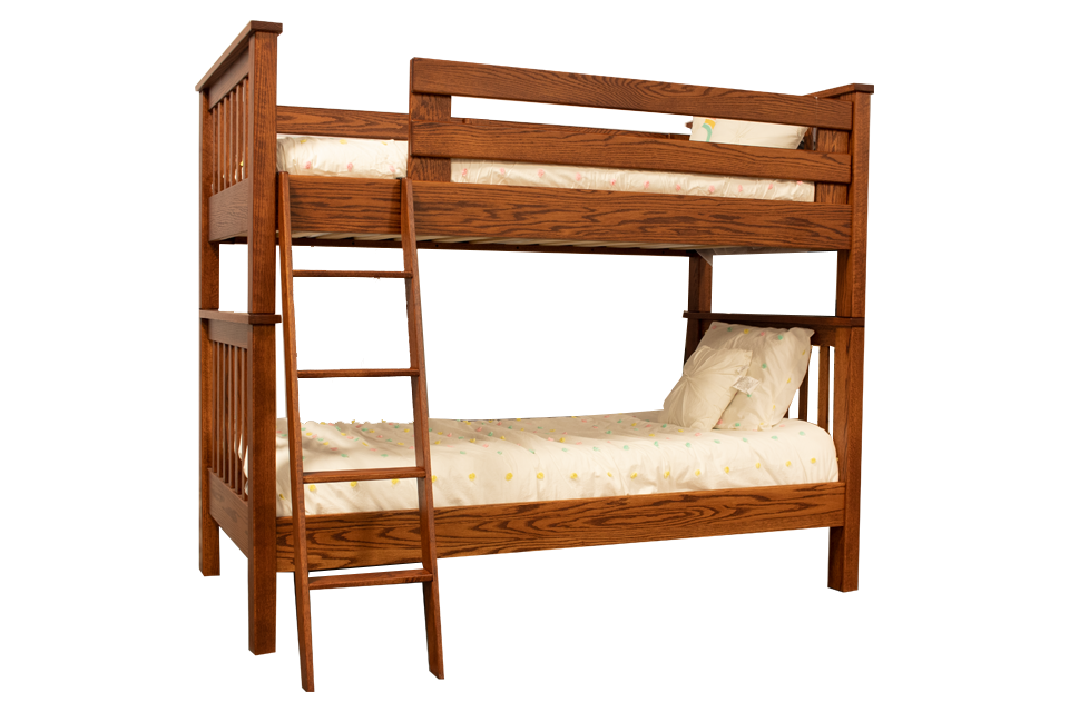 Red Oak Bunk Beds