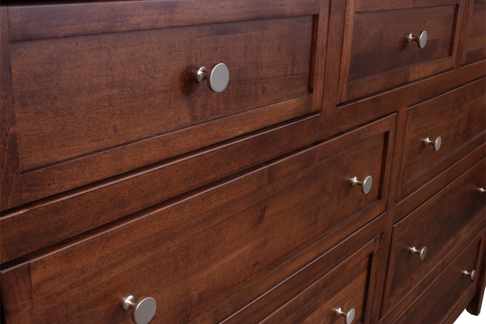 Brown Maple Dresser