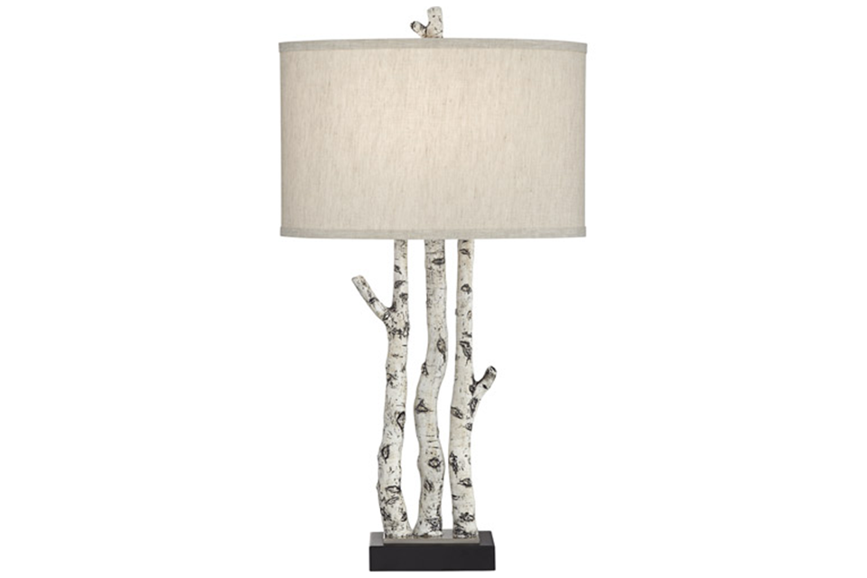 White Forest Table Lamp