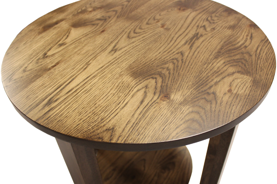 Rustic Hickory End Table