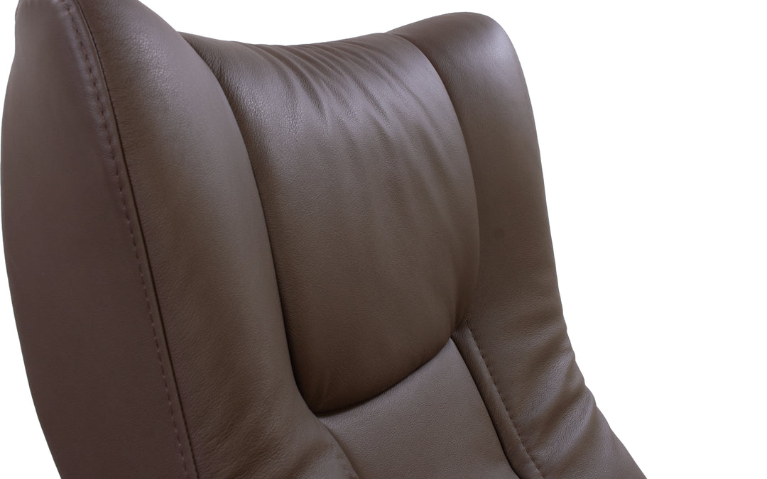 Ekornes Stressless Wing Chair And Ottoman