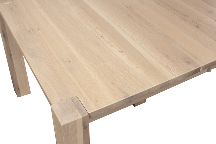 Rustic Quartersawn Oak Dining Table
