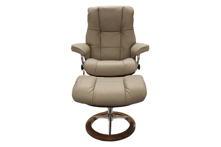 Ekornes Stressless Mayfair Recliner And Ottoman