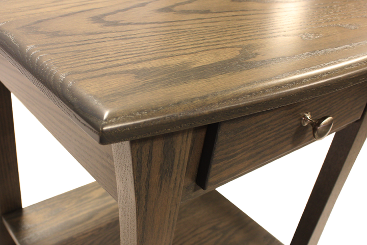 Oak End Table