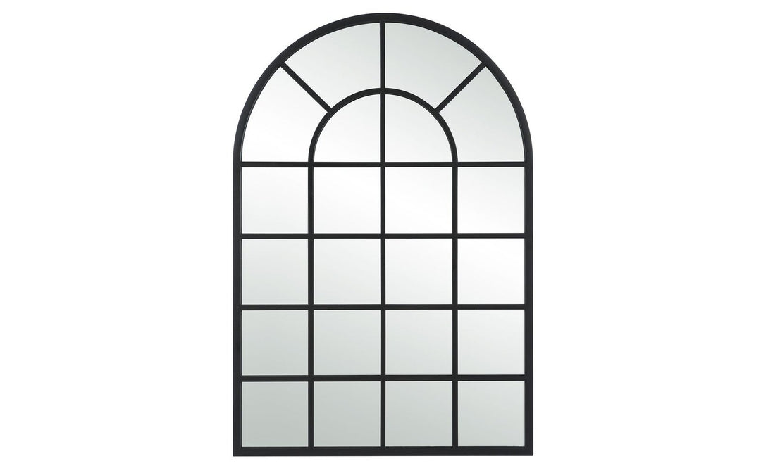 Windowpane Arched Mirror