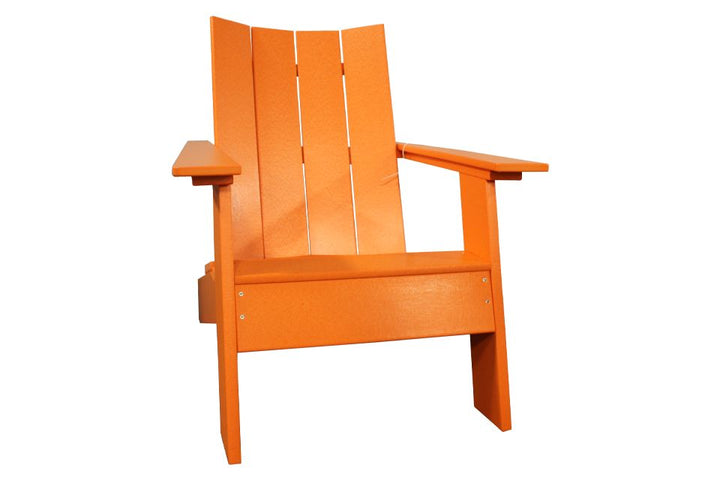 Outdoor Adirondack Chair- Bright Orange