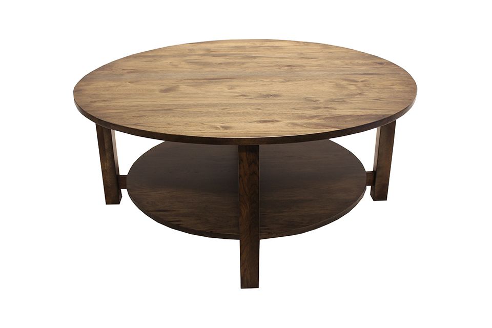 Rustic Hickory Coffee Table