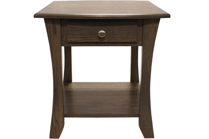 Oak End Table