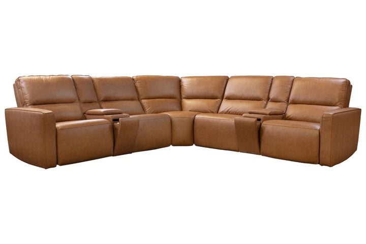 Kuka Leather Sectional