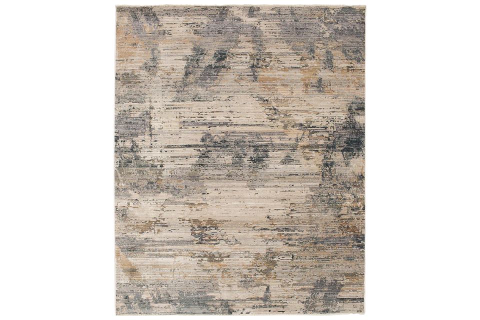 Karastan Echo Belino Beige 7'10" by 10'3" Area Rug