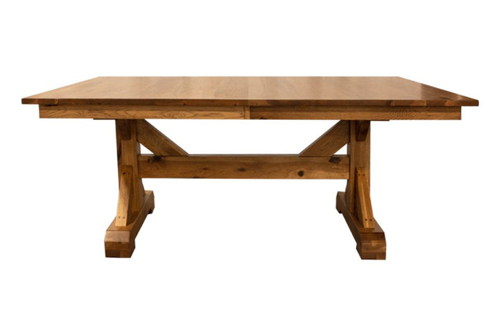 Rustic Hickory Dining Table