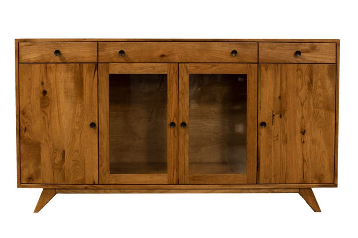 Rustic Hickory Tv Console