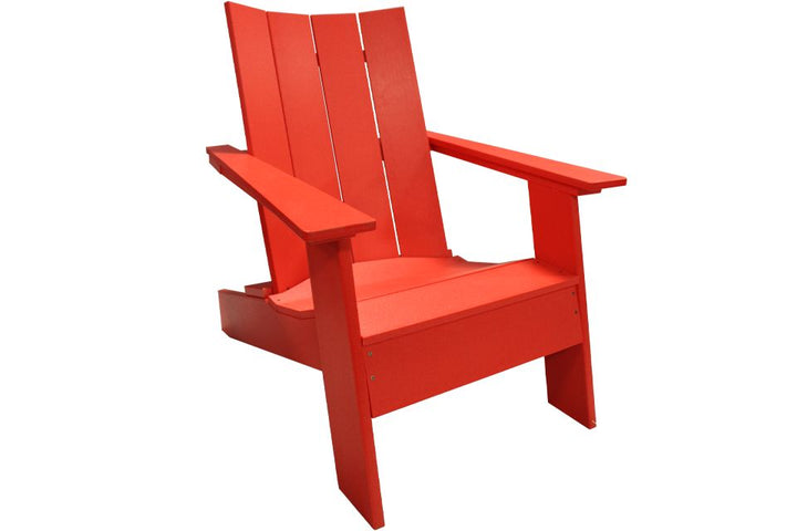 Outdoor Adirondack Chair - Bright Red