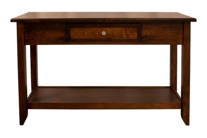 Brown Maple Sofa Table