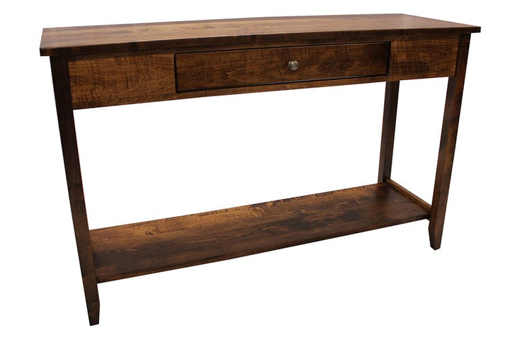 Brown Maple Sofa Table