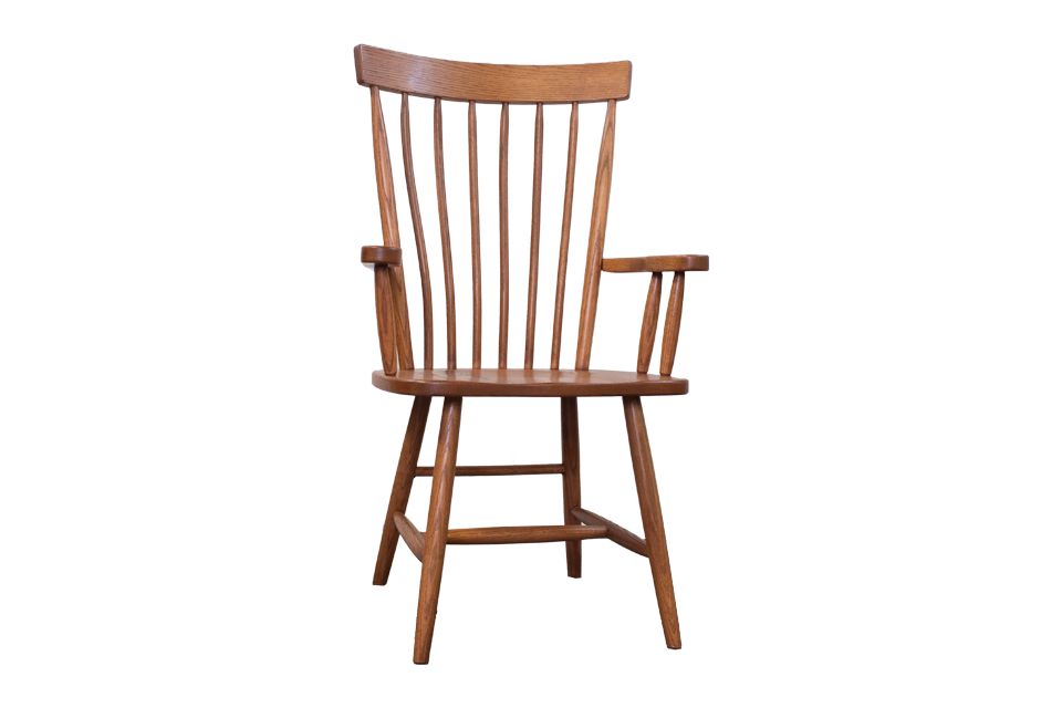 Oak Arm Dining Chair
